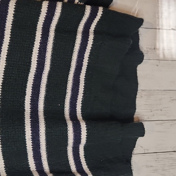 🎅American Eagle Outfitters Black Textured Sweater Oversized Small - Picture 6 of 7